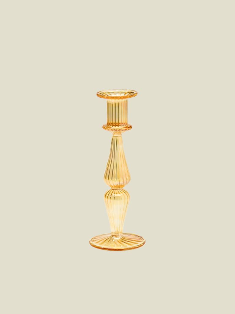 Phoebe Glass Candle Holder