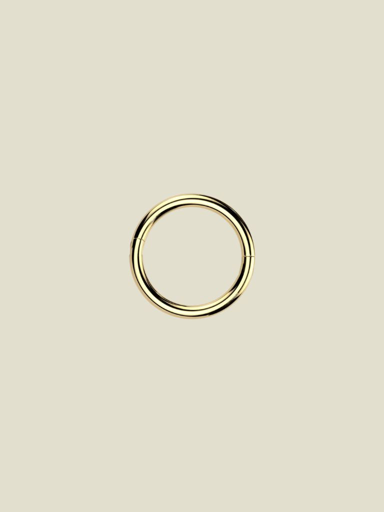 Piercing Helix Ring Gold Plated