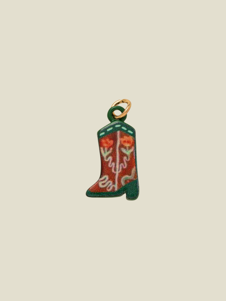Pendant Painted Cowboyboot
