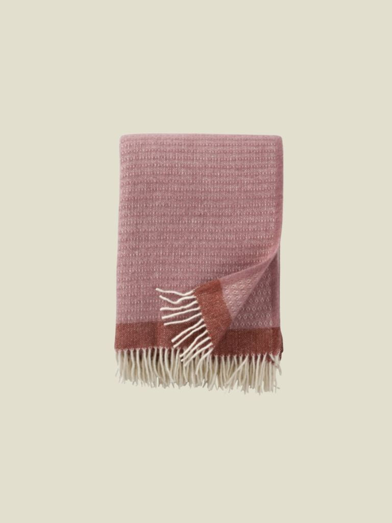 Plaid Harald Dusty Rose Woven