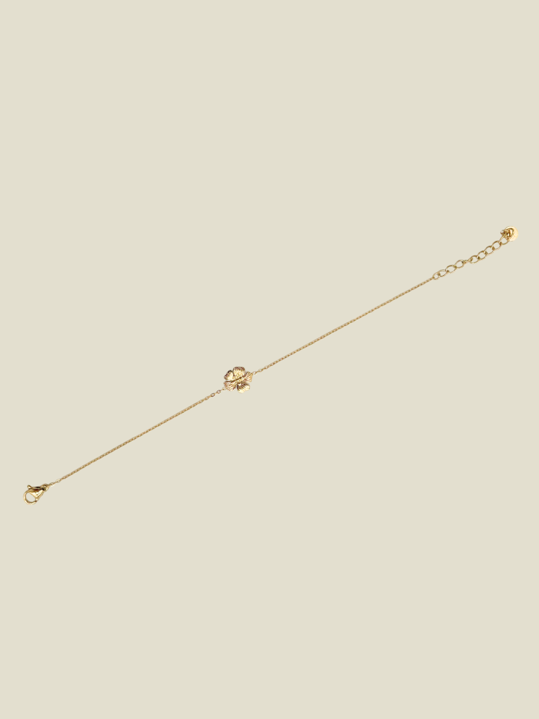 Bracelet Tiny Flower Gold