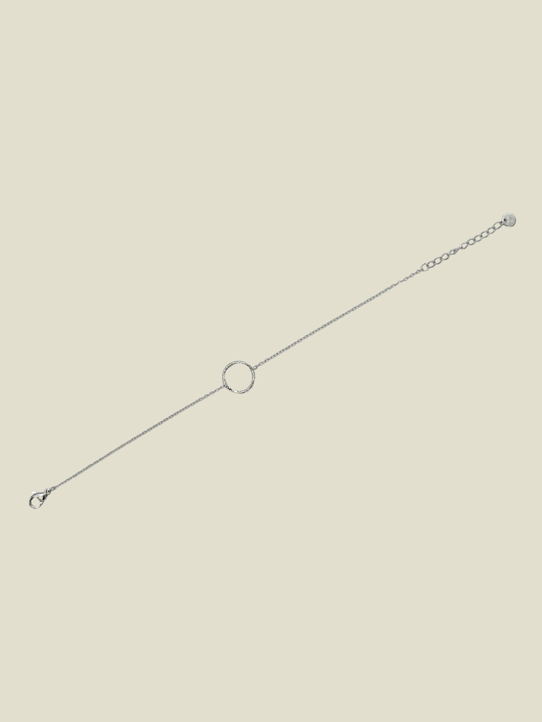 Bracelet Big Circle Silver