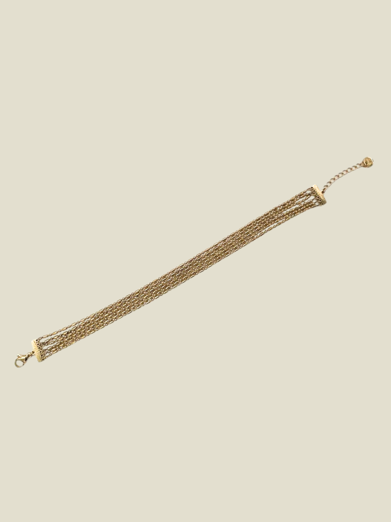 Bracelet Bar Wires Gold