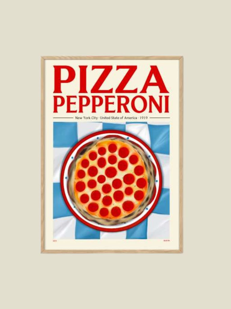 Poster - Pizza Pepperoni