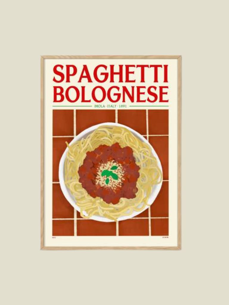 Poster - Spaghetti Bolognese