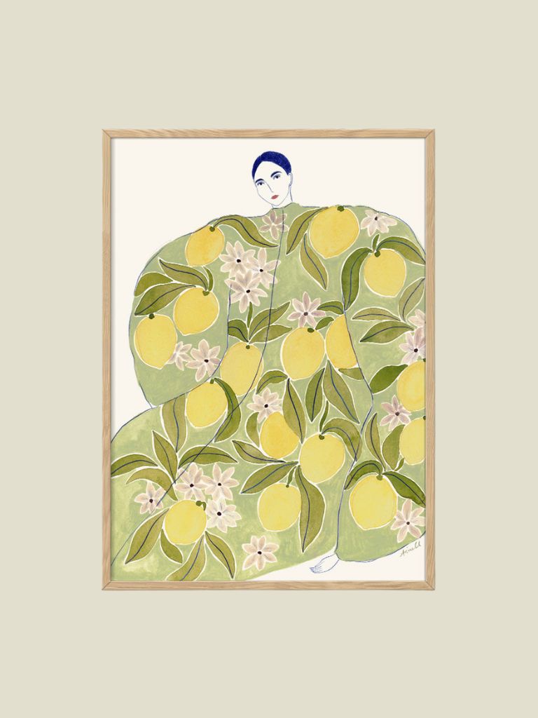 Poster La Poire Lemon Coat