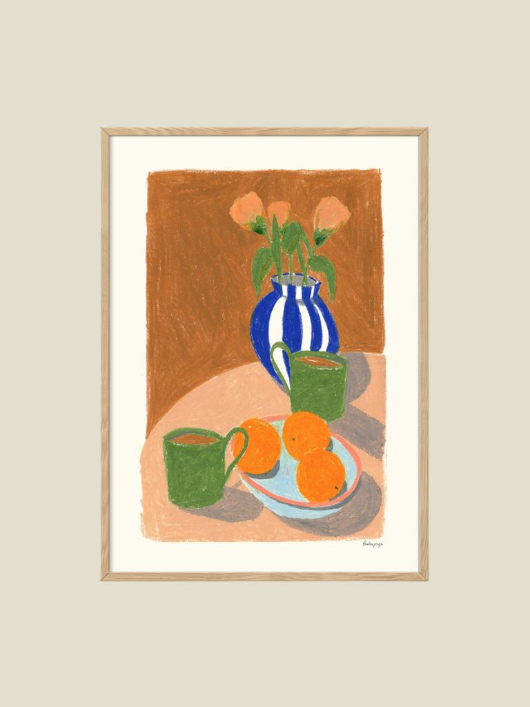 Poster Laura Coffee and Oranges