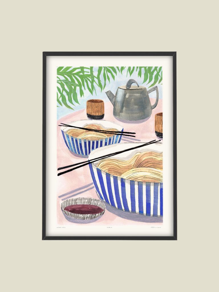 Poster Laura Page - Ramen