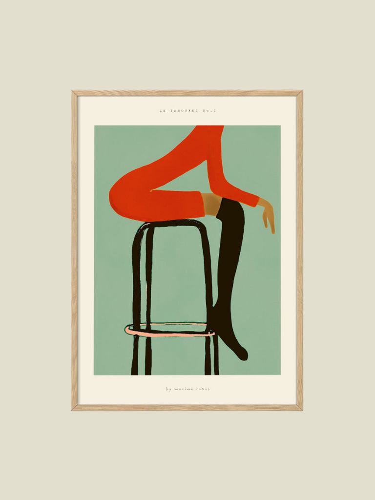 Poster Maxime - Le Tabouret #1