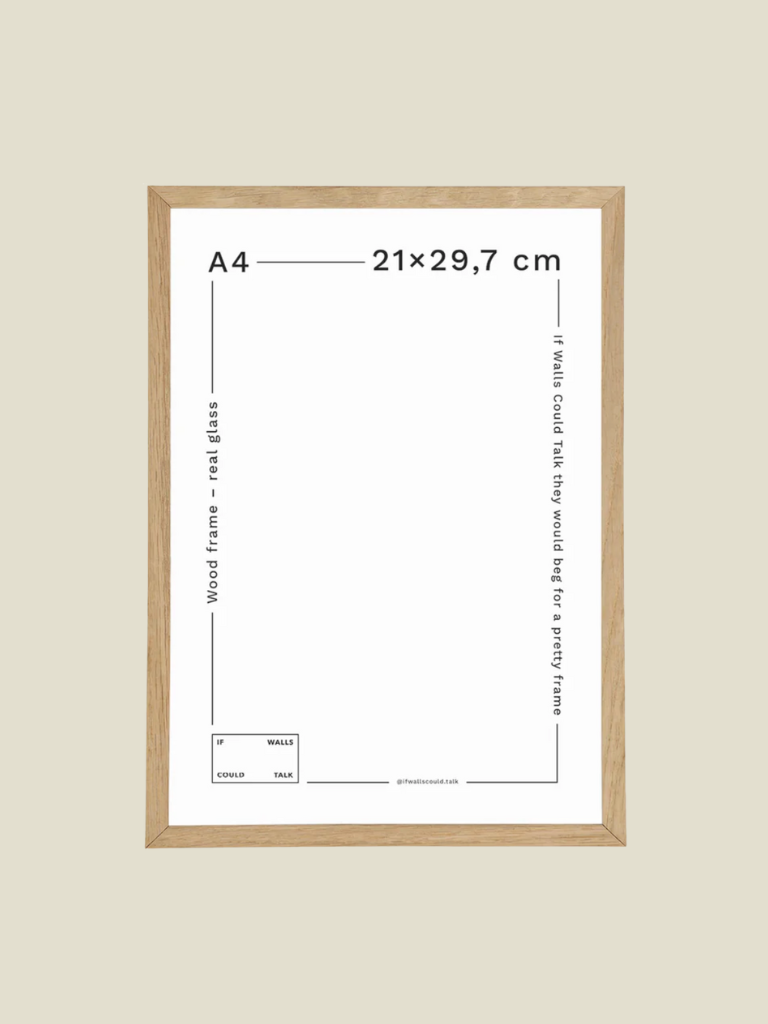 IWCT Photo Frame Oak