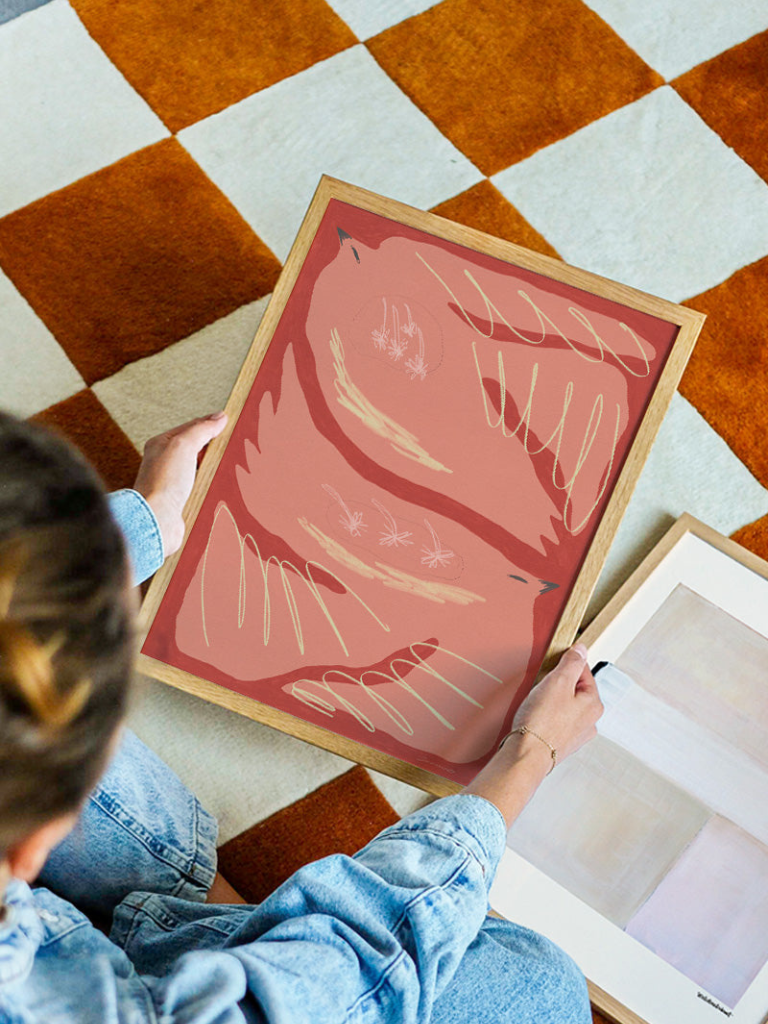 IWCT Photo Frame Oak