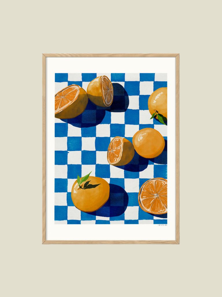 Poster Snacks From The Orange Tree