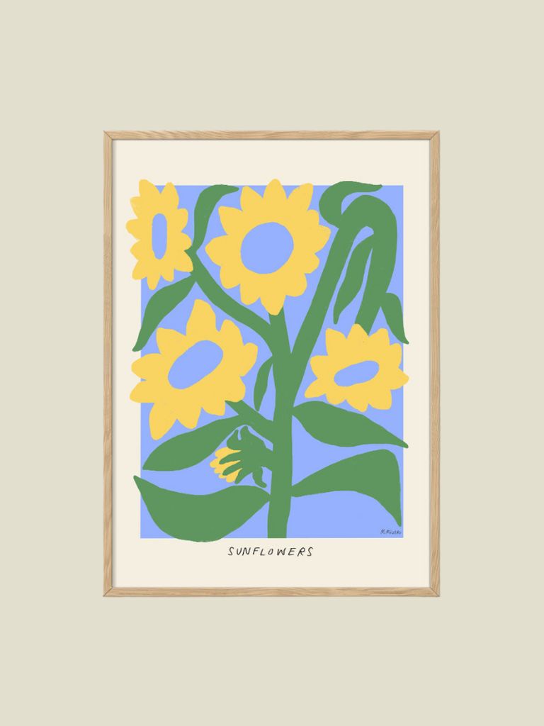 Poster Sunflowers 2