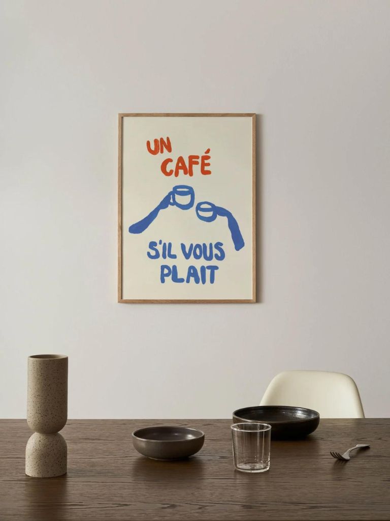 Poster Un Café
