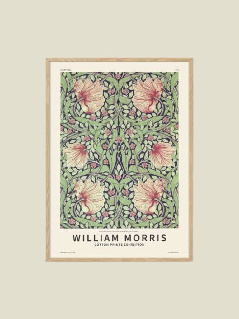 Poster William Morris Pimpernel