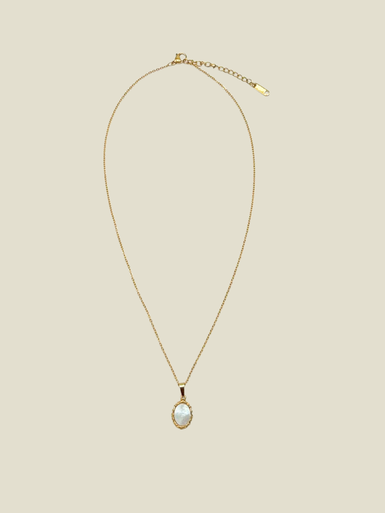 Necklace Vintage Pearl Gold