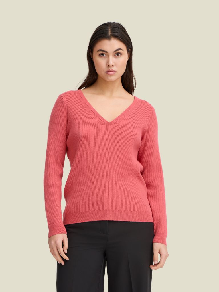 Pull Boston Vneck Holly Berry