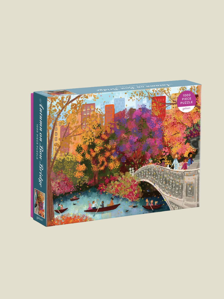 Puzzle Autumn On Bow Bridge