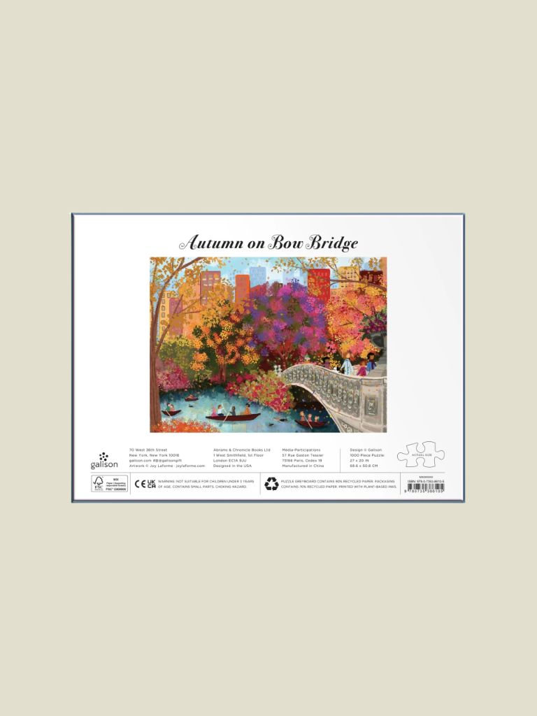 Puzzle Autumn On Bow Bridge