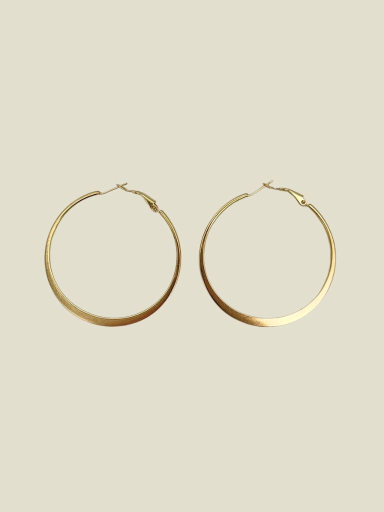 Funky Earrings (Set) Santi Hoops Large