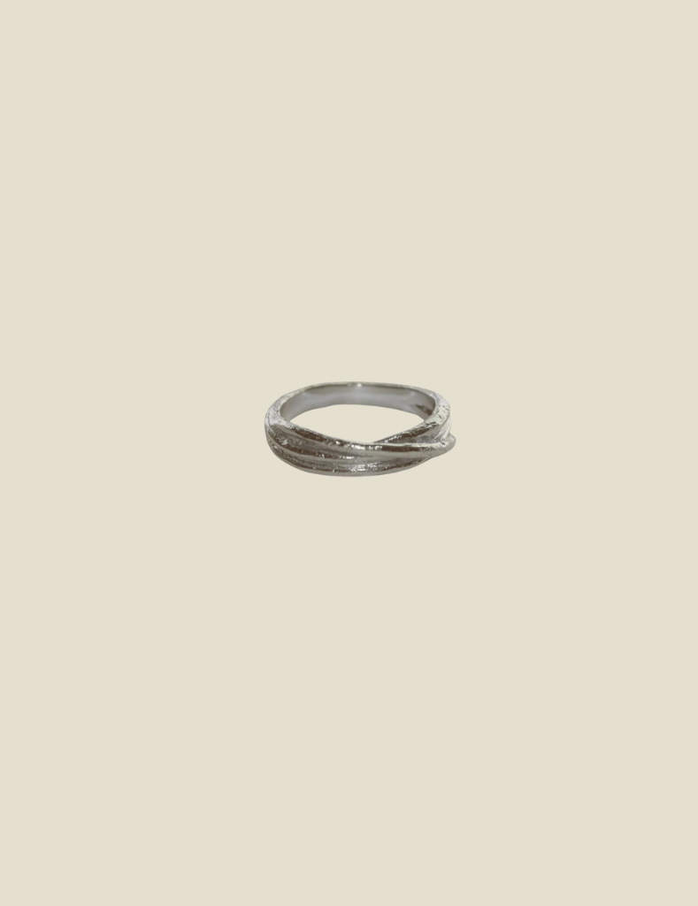 Ring Bold Twisted Silver