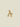 Ring Crossed Wave Gold