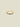 Ring Half Moon Zircon Gold