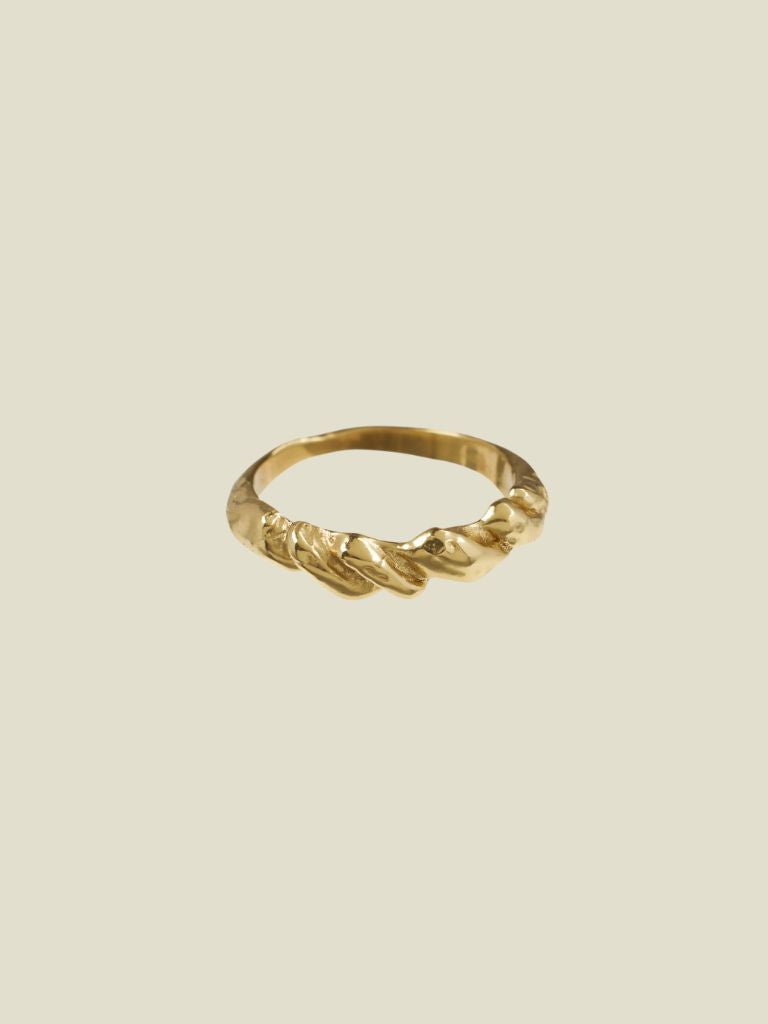 Ring Tiny Wave Gold