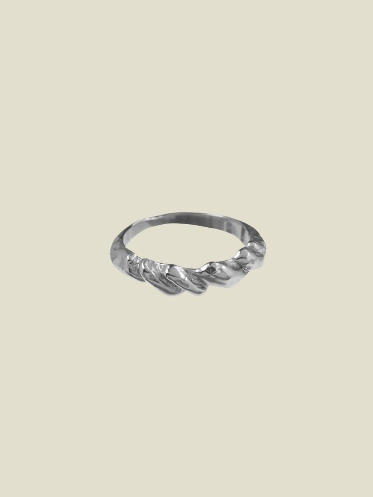 Ring Tiny Wave Silver