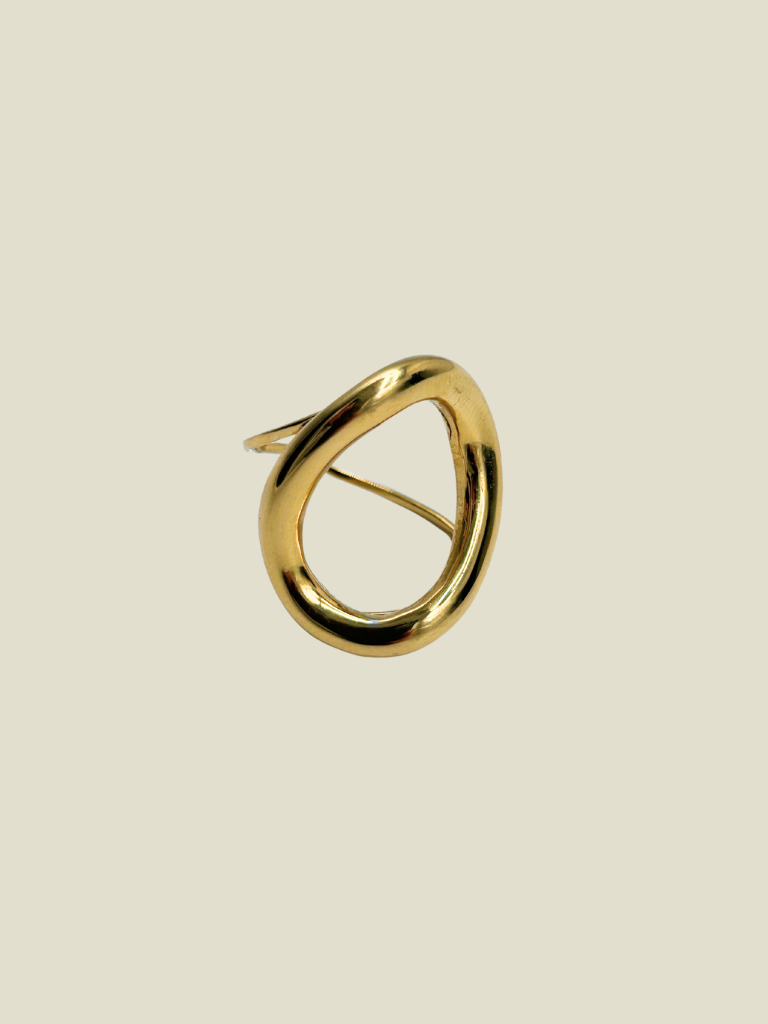 Ring Shaped Round Gold