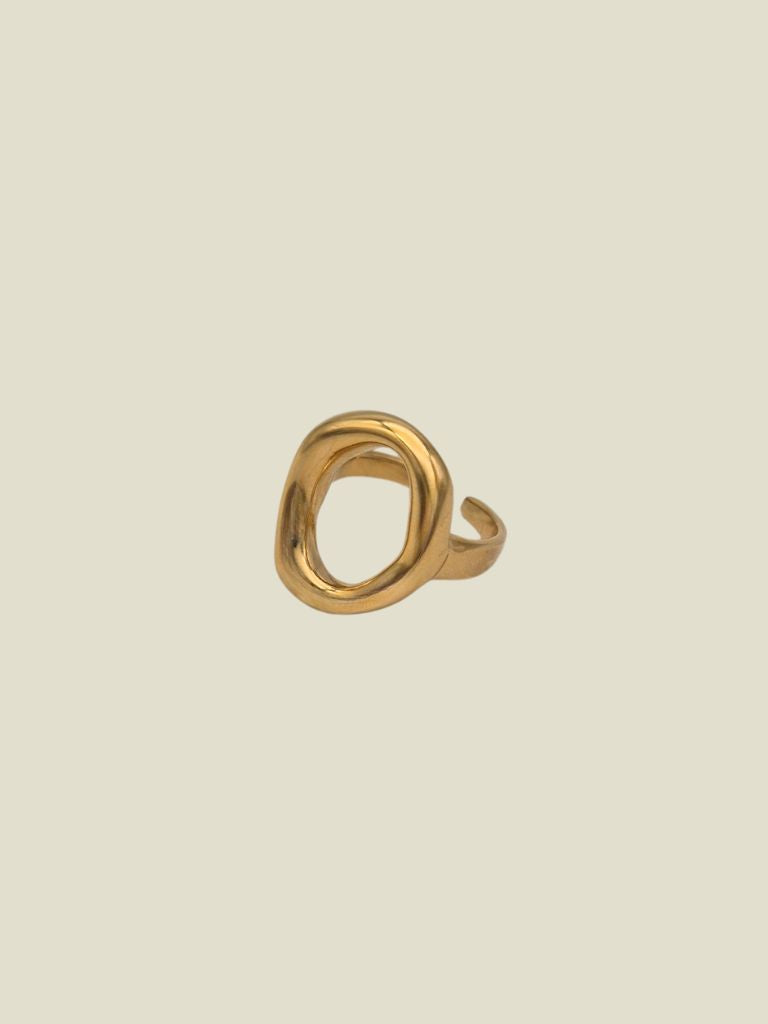 Ring Open Circle Gold