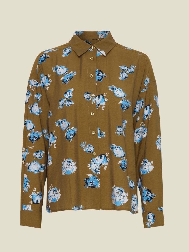 Shirt Rosiy Lizard Flower