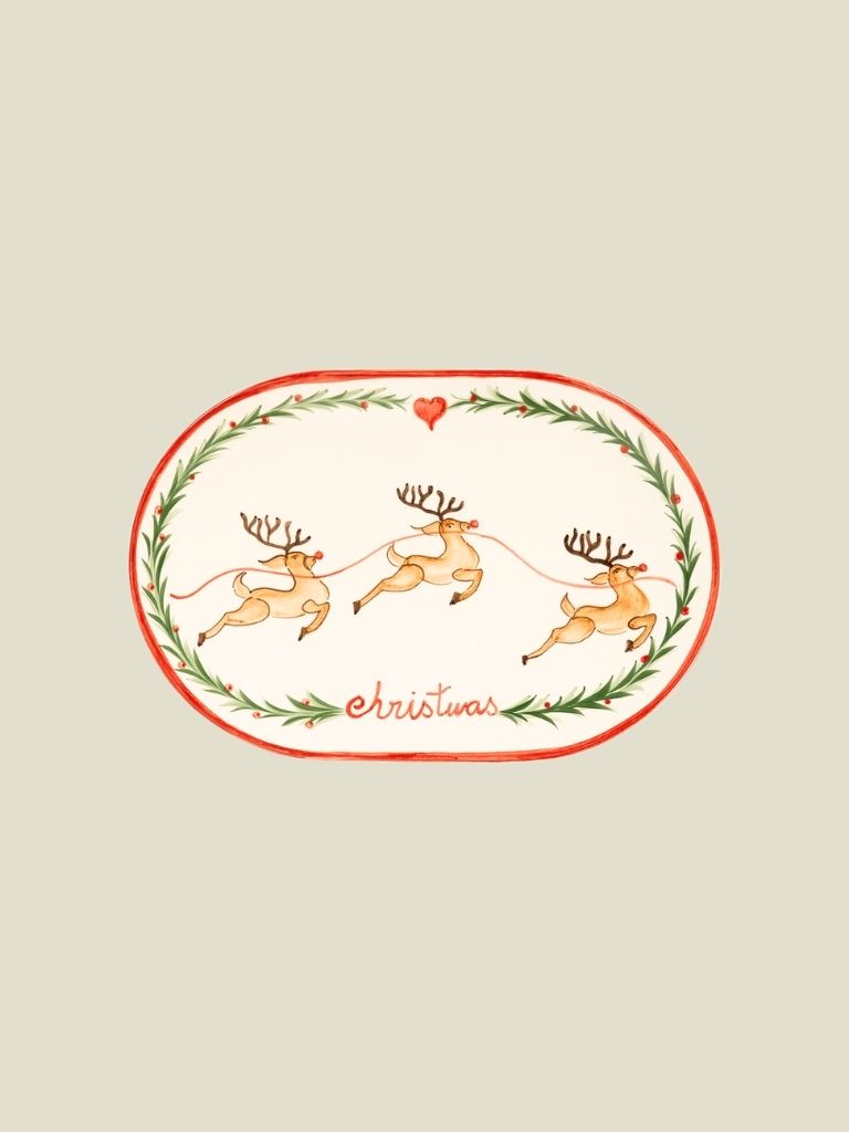 Serving Platter Rudolph