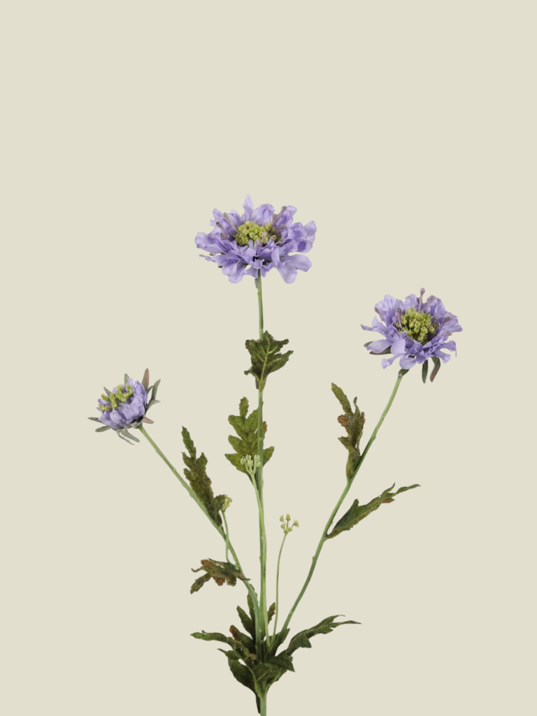 Scabiosa Spray Lilac 66cm