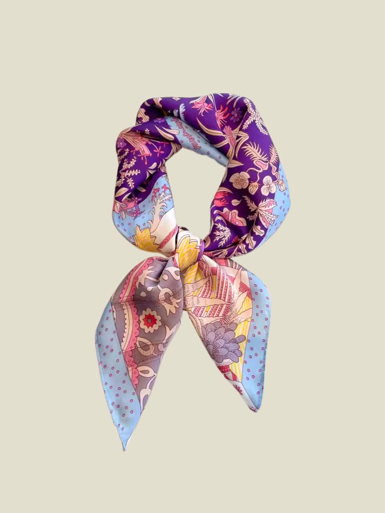 Scarf Valerie Blue Purple Rockstar