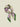 Scarf Valerie Light Green Flower
