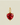 Pendant Birthstone Heart Gold