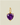 Pendant Birthstone Heart Gold