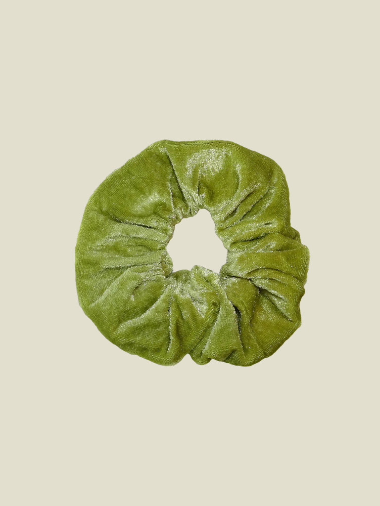 Scrunchie Velvet Green