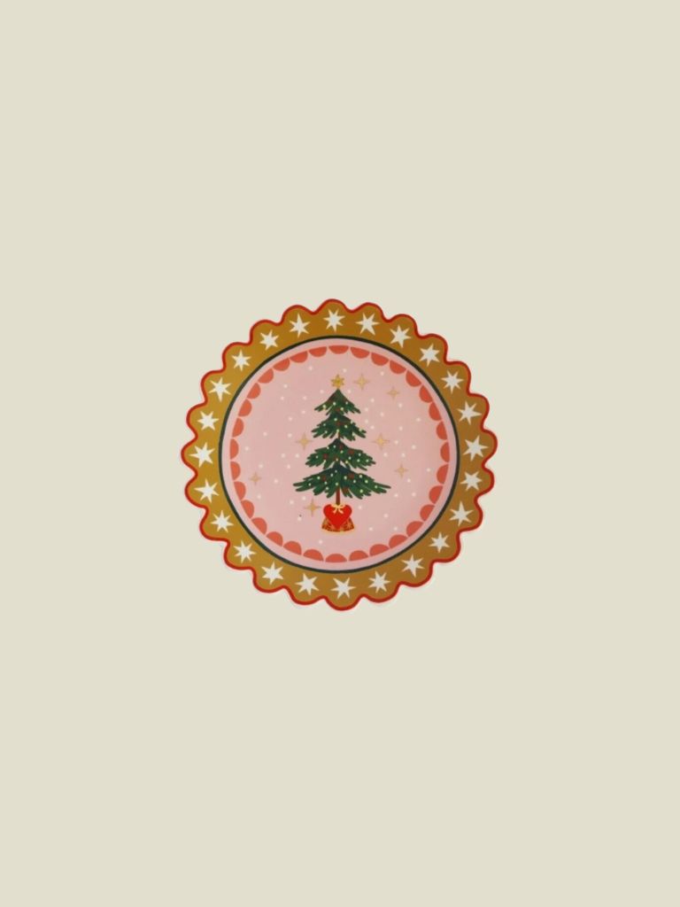 Serving Plate Christmas Tree