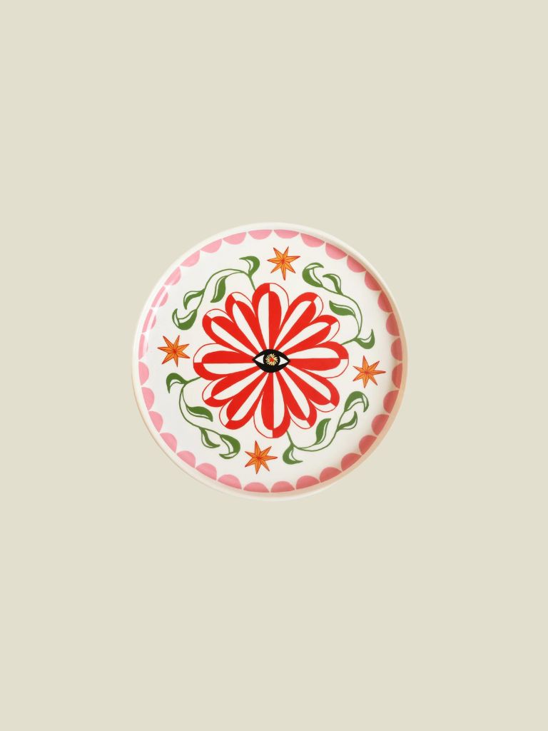 Serving Plate Flower