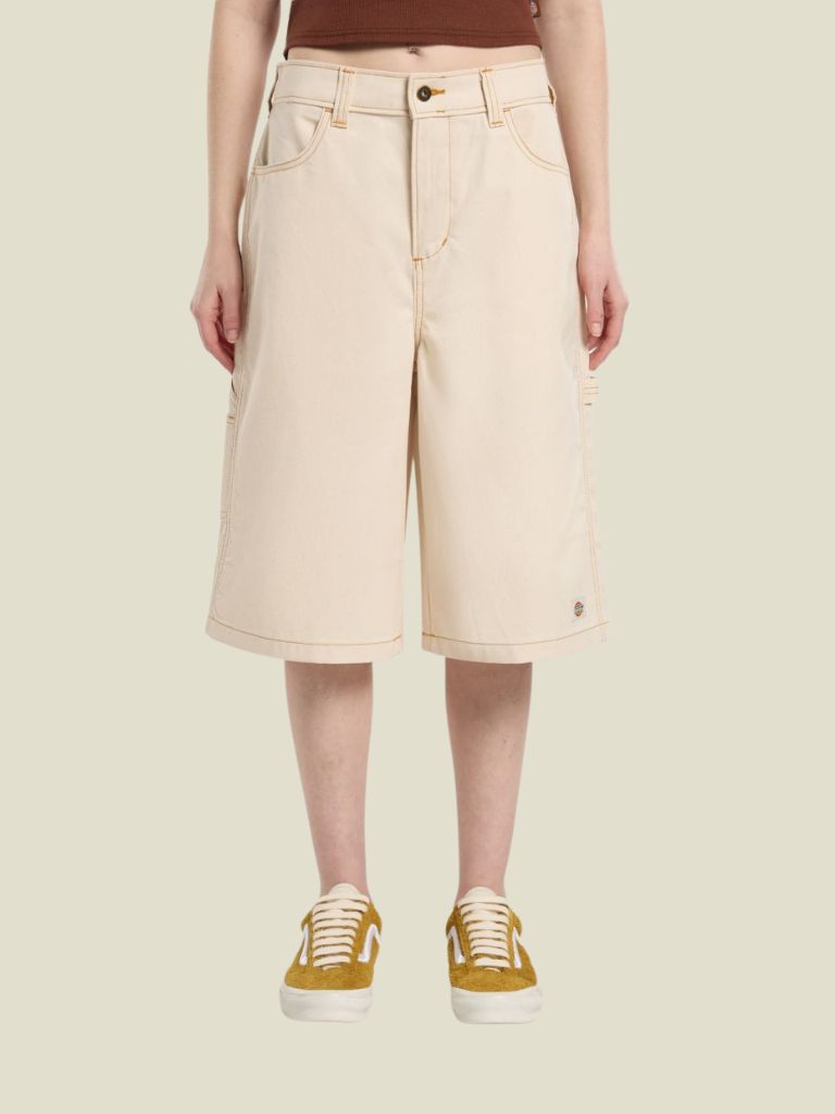 Short Carpenter Denim Whitecap Gray