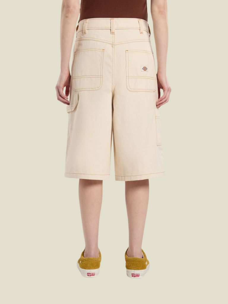 Short Carpenter Denim Whitecap Gray