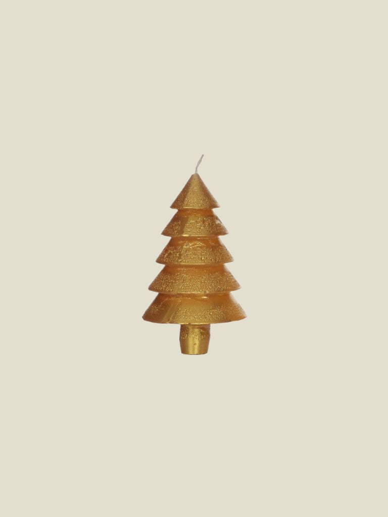 4 Seasons Tree Candle Gold Tree