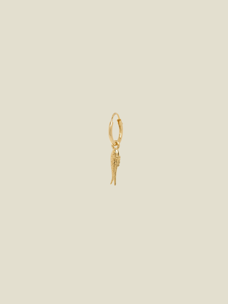 Single Earring Sardine Gold