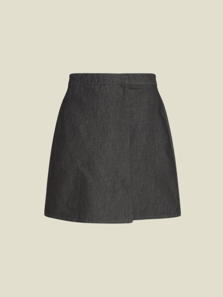 Skirt HW Elena Black Wash