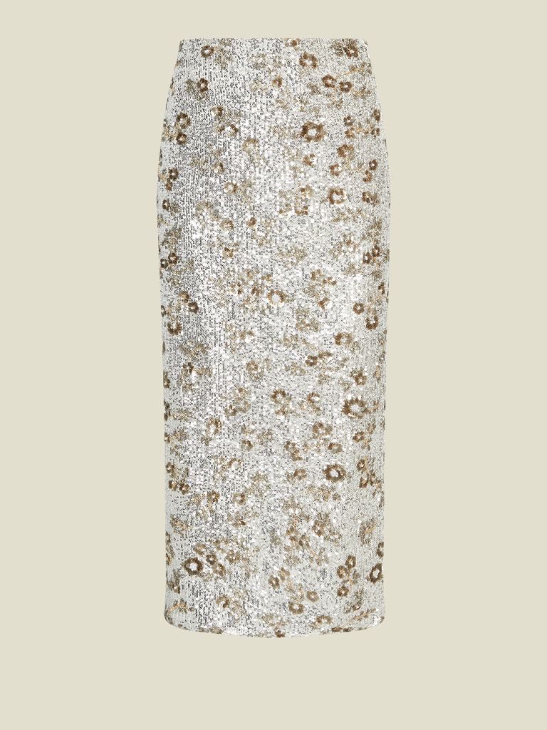 Skirt Magnolia HW Silver Coco