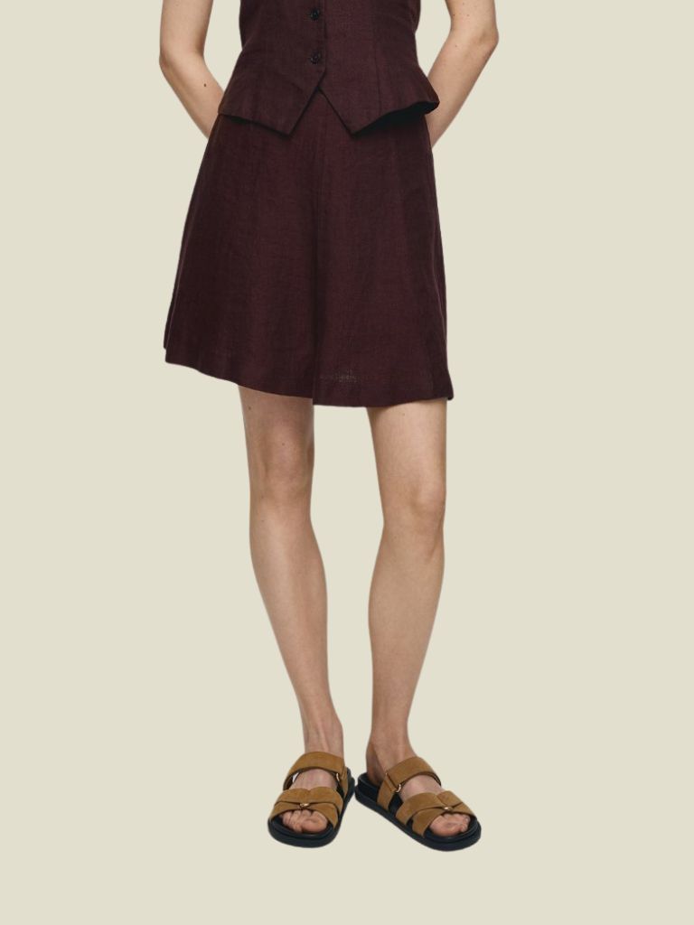 Skirt Naira Claritta HW Fudge