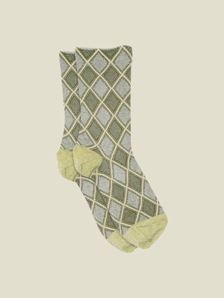 Socks Alicia Glitter Cedar