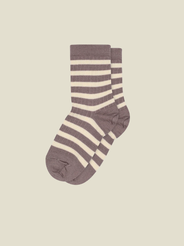 Socks Elis Dark Purple Dove Kids